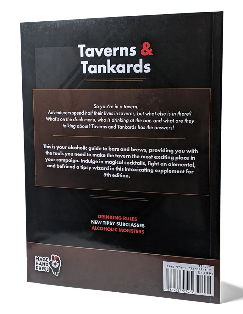 D&D 5E: Taverns & Tankards Softcover