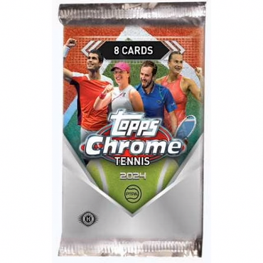 2024 Topps Chrome Tennis Hobby Pack