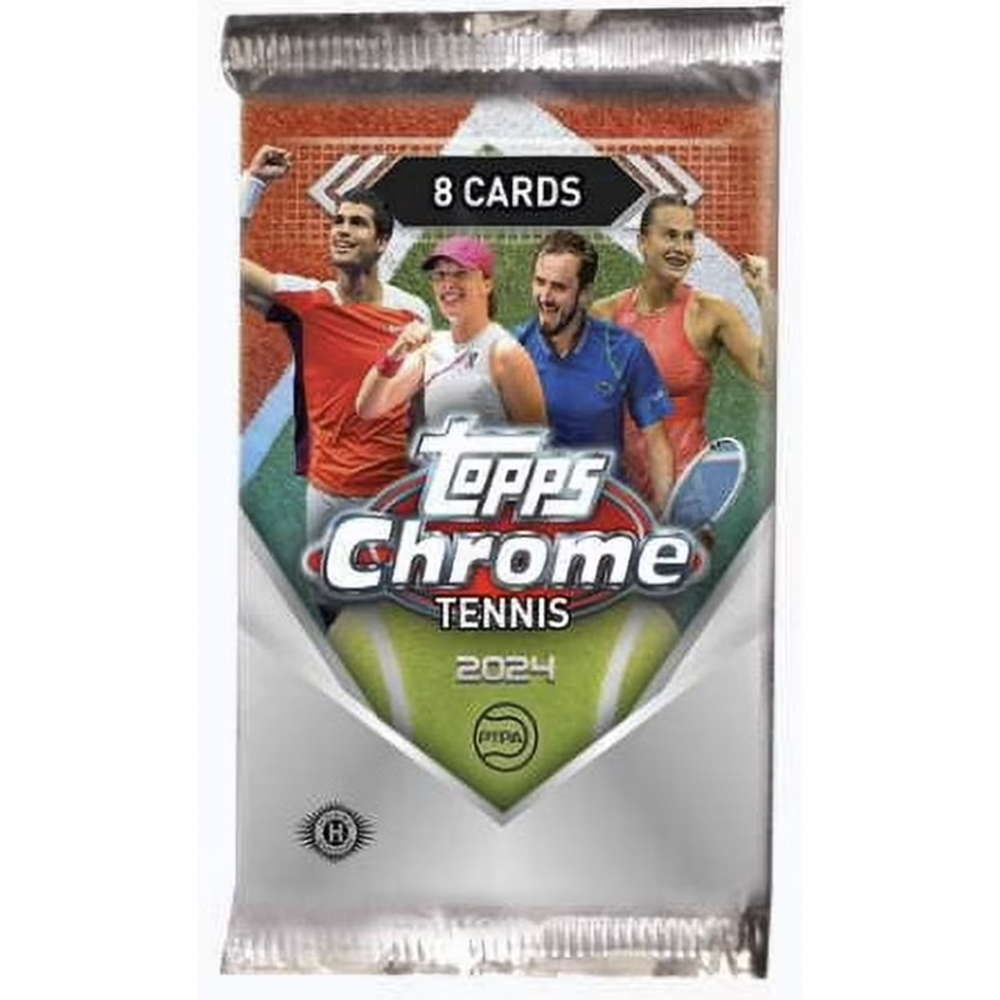 2024 Topps Chrome Tennis Hobby Pack