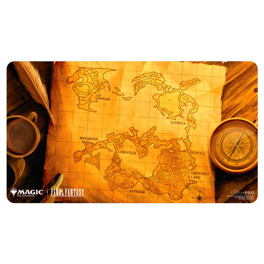 Playmat: Magic the Gathering: Final Fantasy: World Map