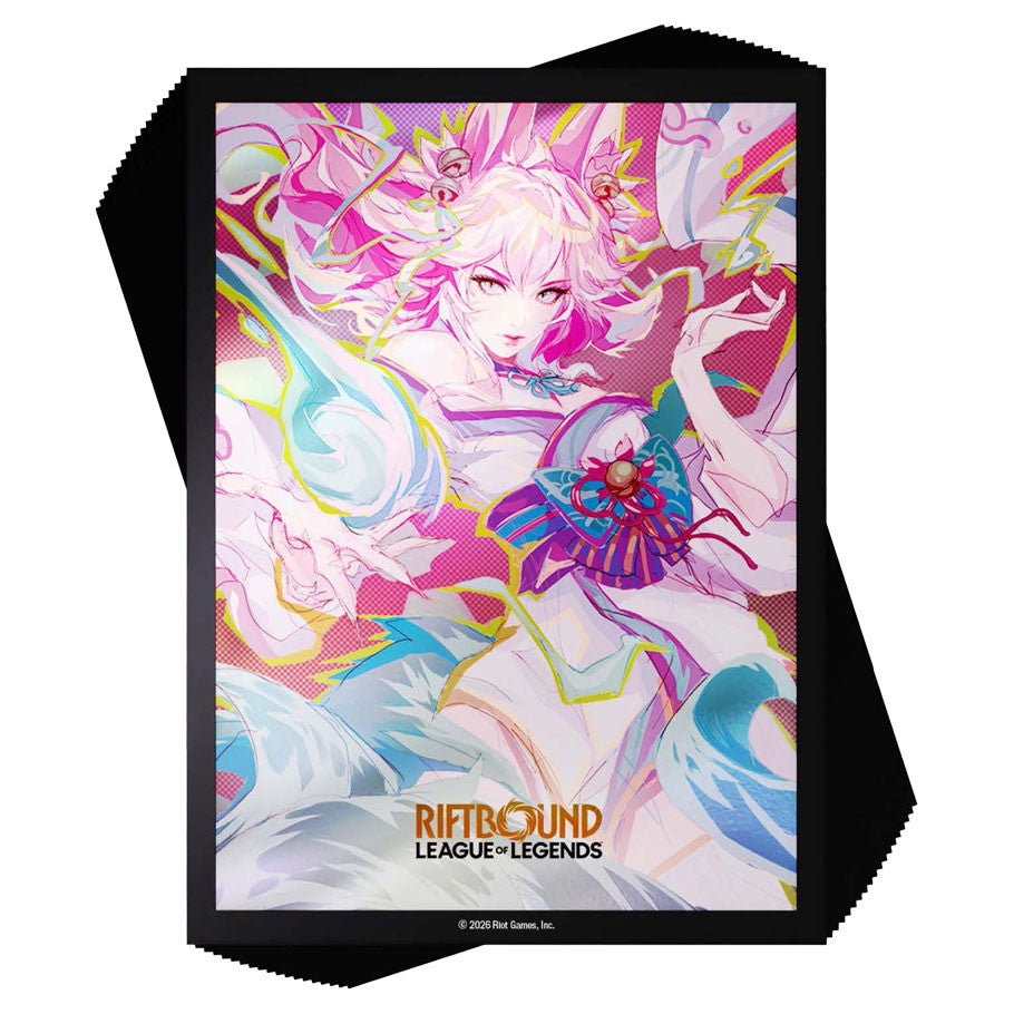 Riftbound: League of Legends Spiritforged Art Sleeves - Spirit Blossom Ahri