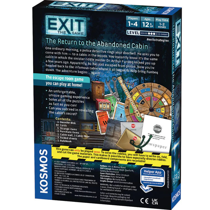 EXIT: The Game - The Return to the Abandoned Cabin