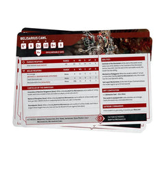 Warhammer 40k: Adeptus Mechanicus - Datasheet Cards (2023)