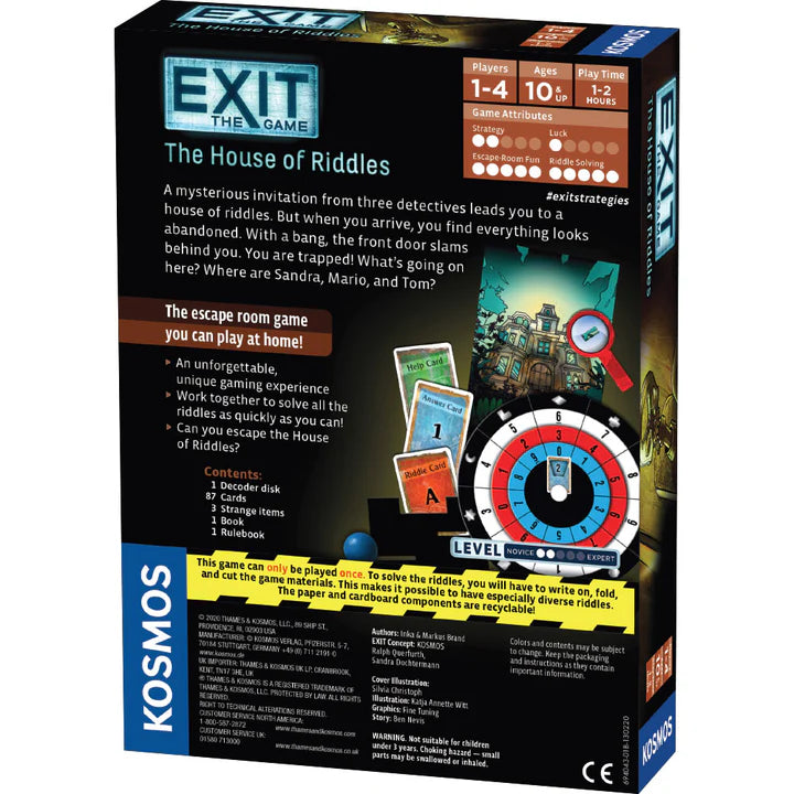 EXIT: The Game - The House of Riddles