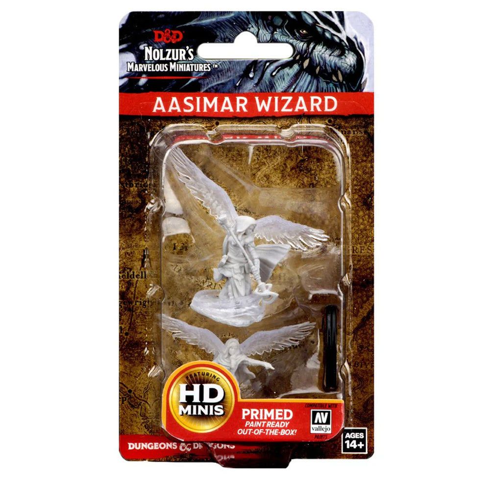 D&D Nolzur's Marvelous Miniatures: Aasimar Wizard (Female)