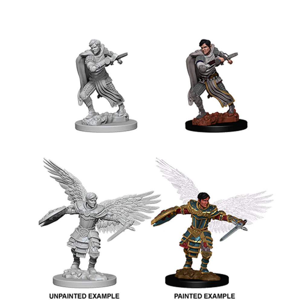 D&D Nolzur's Marvelous Miniatures: Aasimar Fighter (Male)