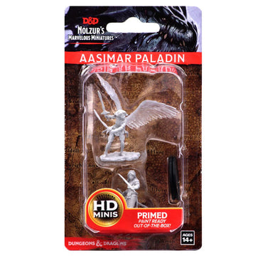D&D Nolzur's Marvelous Miniatures: Aasimar Paladin (Female)