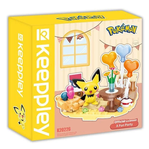 Keeppley Lovely Pokémon Days Building Block Set - Pichu Sweet Decoration