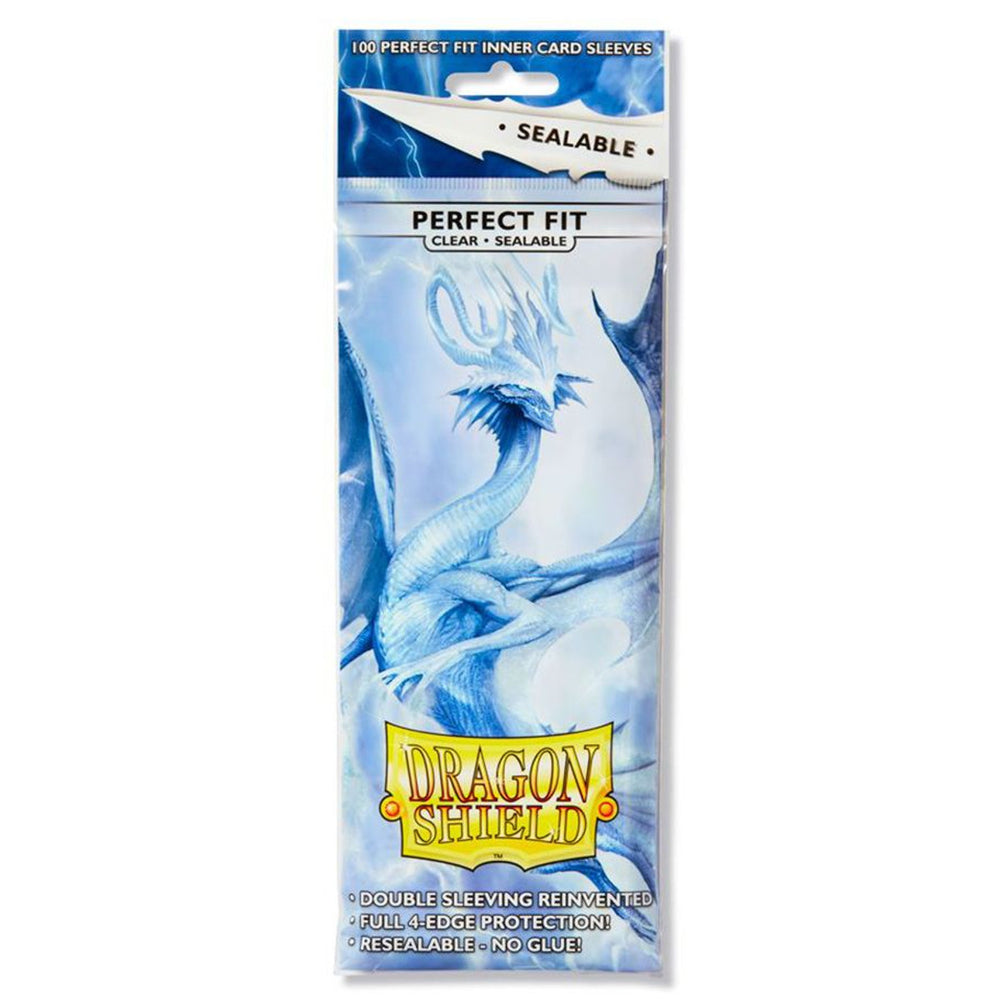 Deck Protector: Dragon Shield Perfect Fit Sealable - Clear (100 ct.)