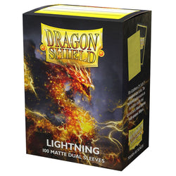 Deck Protector: Dragon Shield - Dual Matte: Lightning (100)