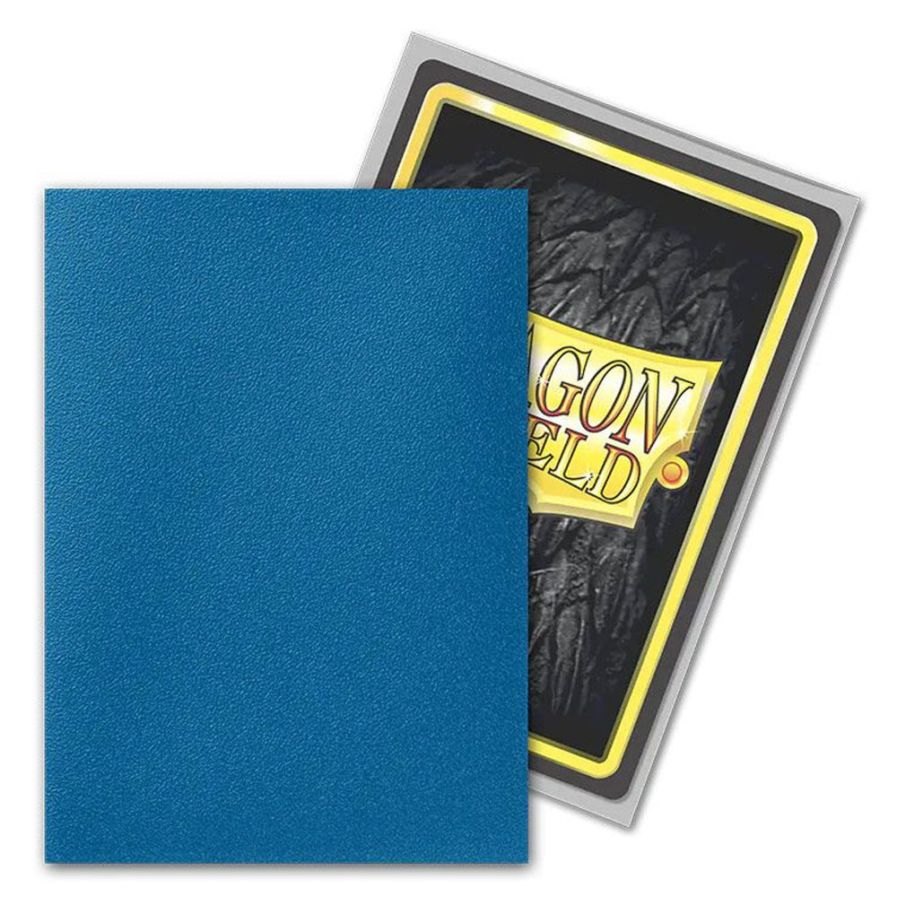 Deck Protector: Dragon Shield - Dual Matte: Cobalt & Silver (100)