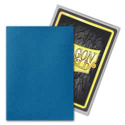 Deck Protector: Dragon Shield - Dual Matte: Cobalt & Silver (100)