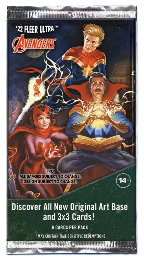 2022 Upper Deck Marvel Fleer Ultra Avengers Hobby Pack