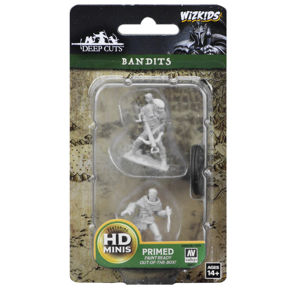 WizKids Deep Cuts Unpainted Miniatures: Bandits