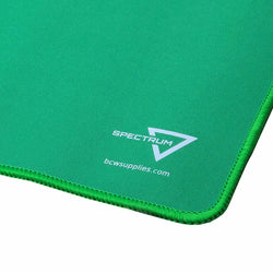 BCW SUPPLIES: SPECTRUM PLAYMAT: STITCHED GREEN