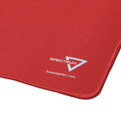 BCW SUPPLIES: SPECTRUM PLAYMAT: STITCHED RED