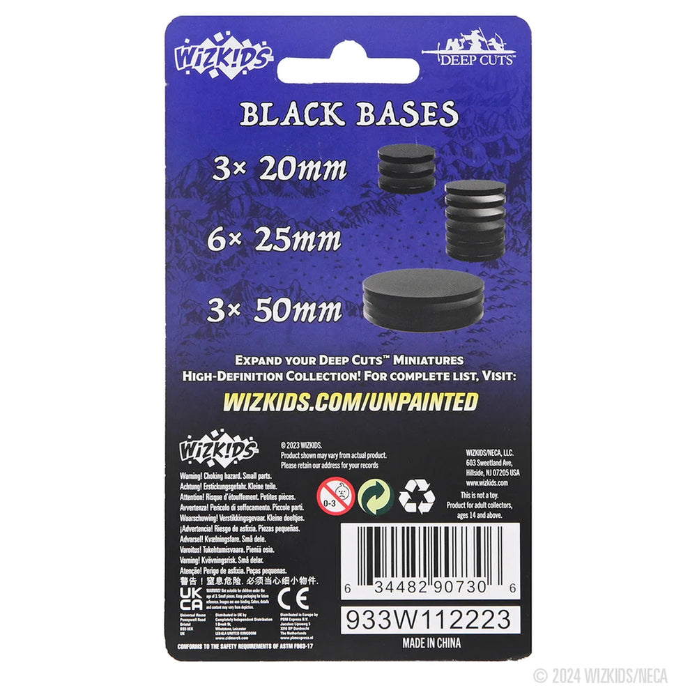 WizKids Deep Cuts: Black Bases