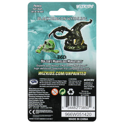 D&D Nolzur's Marvelous Miniatures - Black Dragon Wyrmling