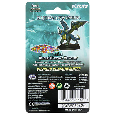 D&D Nolzur's Marvelous Miniatures: Blue Dragon Wyrmling