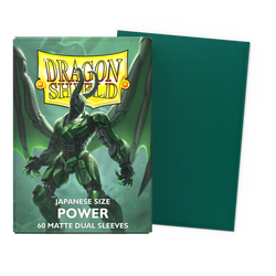 Deck Protector: Dragon Shield: Japanese: Dual Matte: Power (60)
