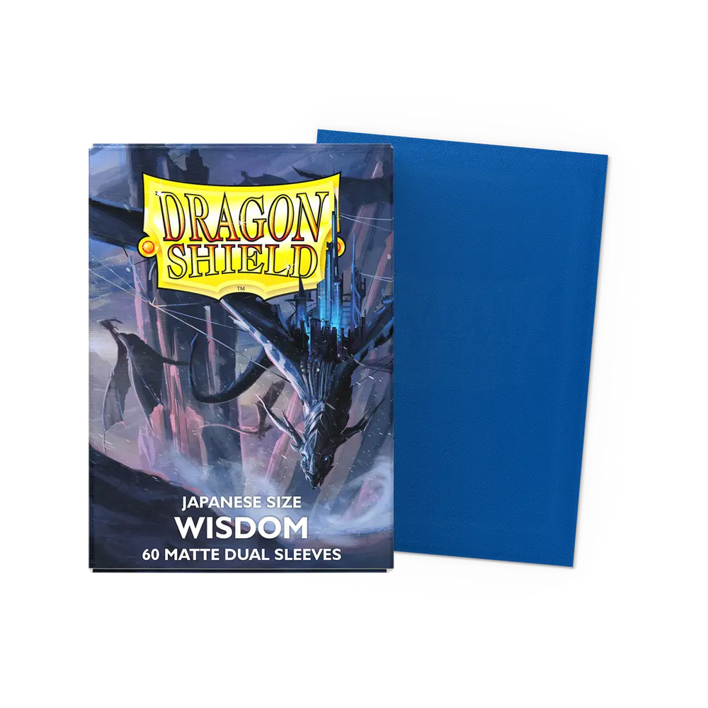 Deck Protector: Dragon Shield: Japanese: Dual Matte: Wisdom (60)