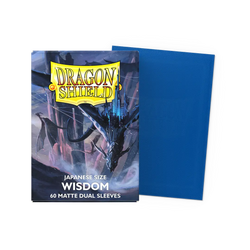 Deck Protector: Dragon Shield: Japanese: Dual Matte: Wisdom (60)