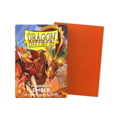 Deck Protector: Dragon Shield: Japanese: Dual Matte: Ember (60)