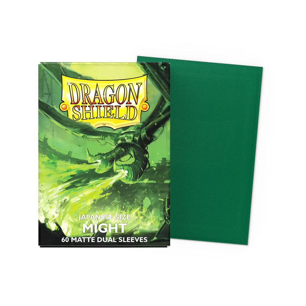 Deck Protector: Dragon Shield: Japanese: Dual Matte: Might (60)
