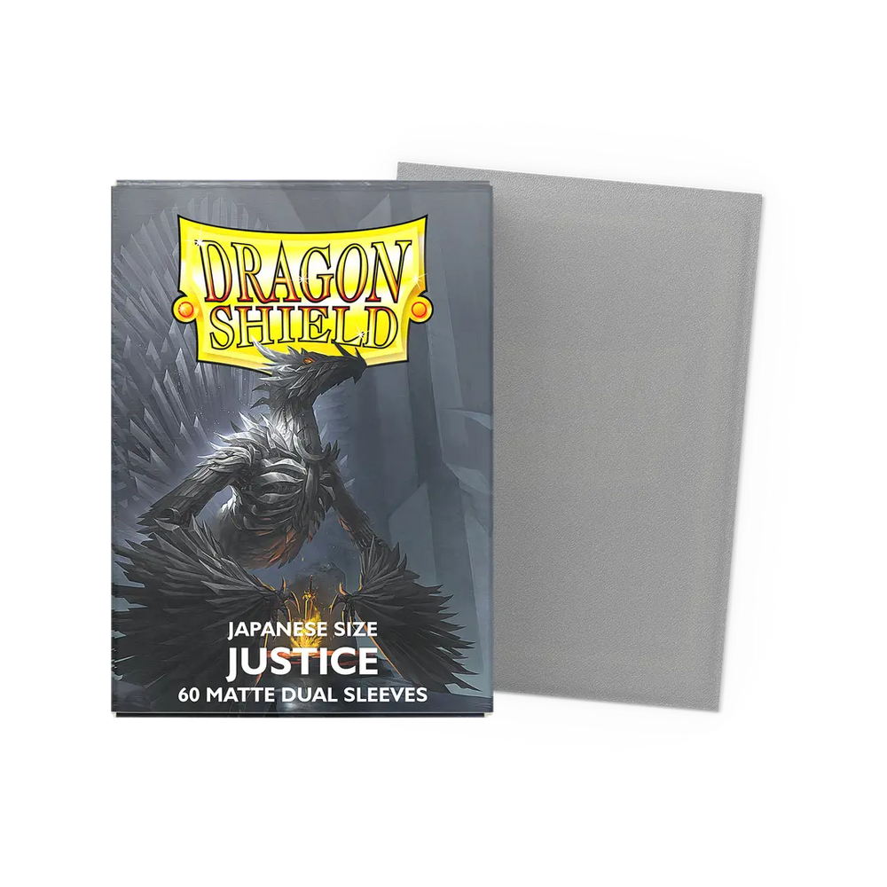 Deck Protector: Dragon Shield: Japanese: Dual Matte: Justice (60)