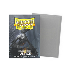 Deck Protector: Dragon Shield: Japanese: Dual Matte: Justice (60)