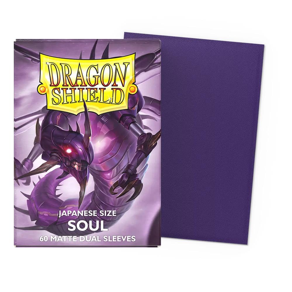 Deck Protector: Dragon Shield: Japanese: Dual Matte: Soul (60)