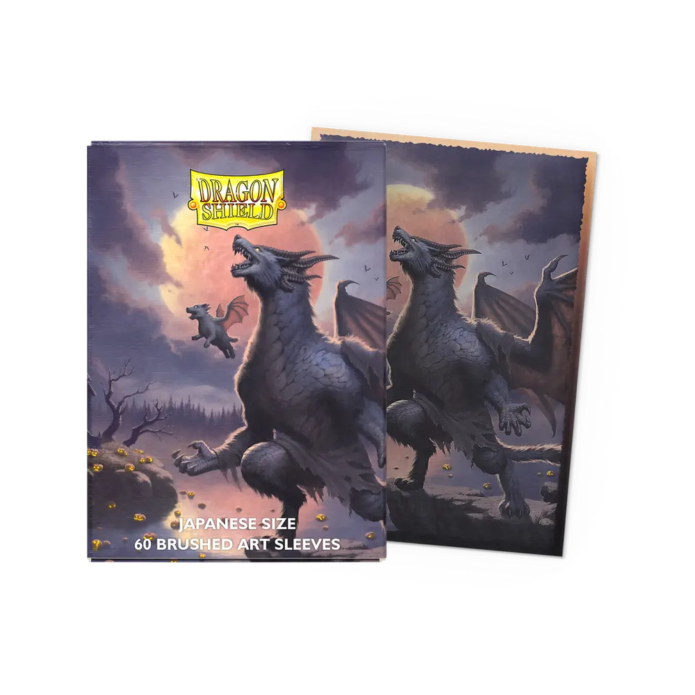 Deck Protector: Dragon Shield: Japanese: Art: Brushed: Halloween 2023 (60)