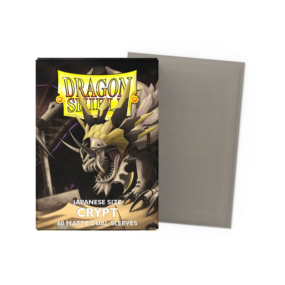 Deck Protector: Dragon Shield: Japanese: Dual Matte: Crypt (60)