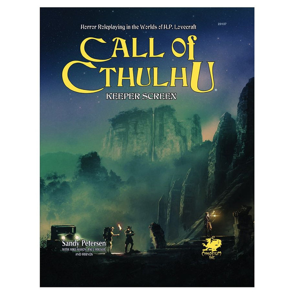 Call of Cthulhu 7E: Keeper Screen Pack
