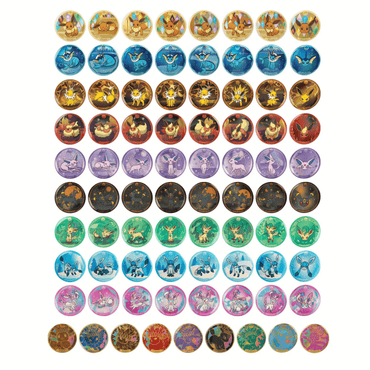Pokemon Trading Card Game: Simplified Chinese Terastal Gathering Eevee Badge Set
