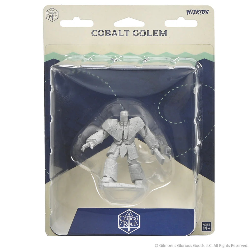 Critical Role Unpainted Miniatures: Cobalt Golem