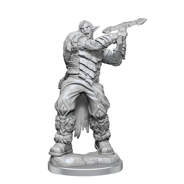 Critical Role Unpainted Miniatures: Ashari Stoneguard & Ashari Skydancer