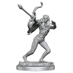 Critical Role Unpainted Miniatures: Ashari Stoneguard & Ashari Skydancer