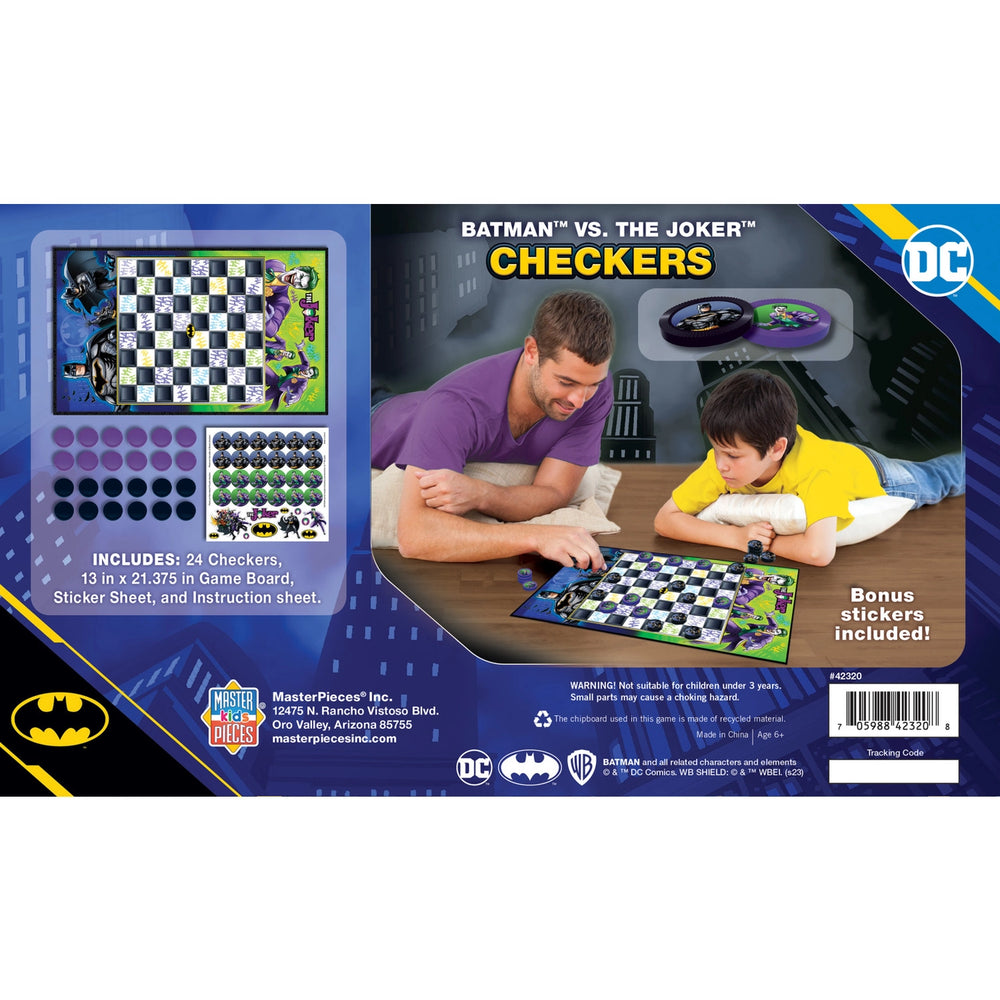 Batman Vs the Joker Checkers Board Game
