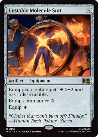 Unstable Molecule Suit [Marvel Super Heroes Commander]
