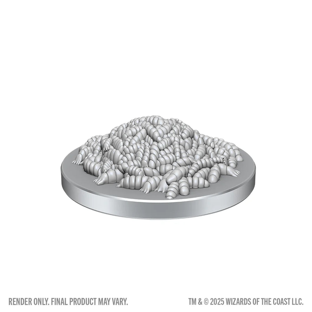 D&D Nolzur's Marvelous Miniatures: Swarm of Rot Grubs & Rot Grub Victim