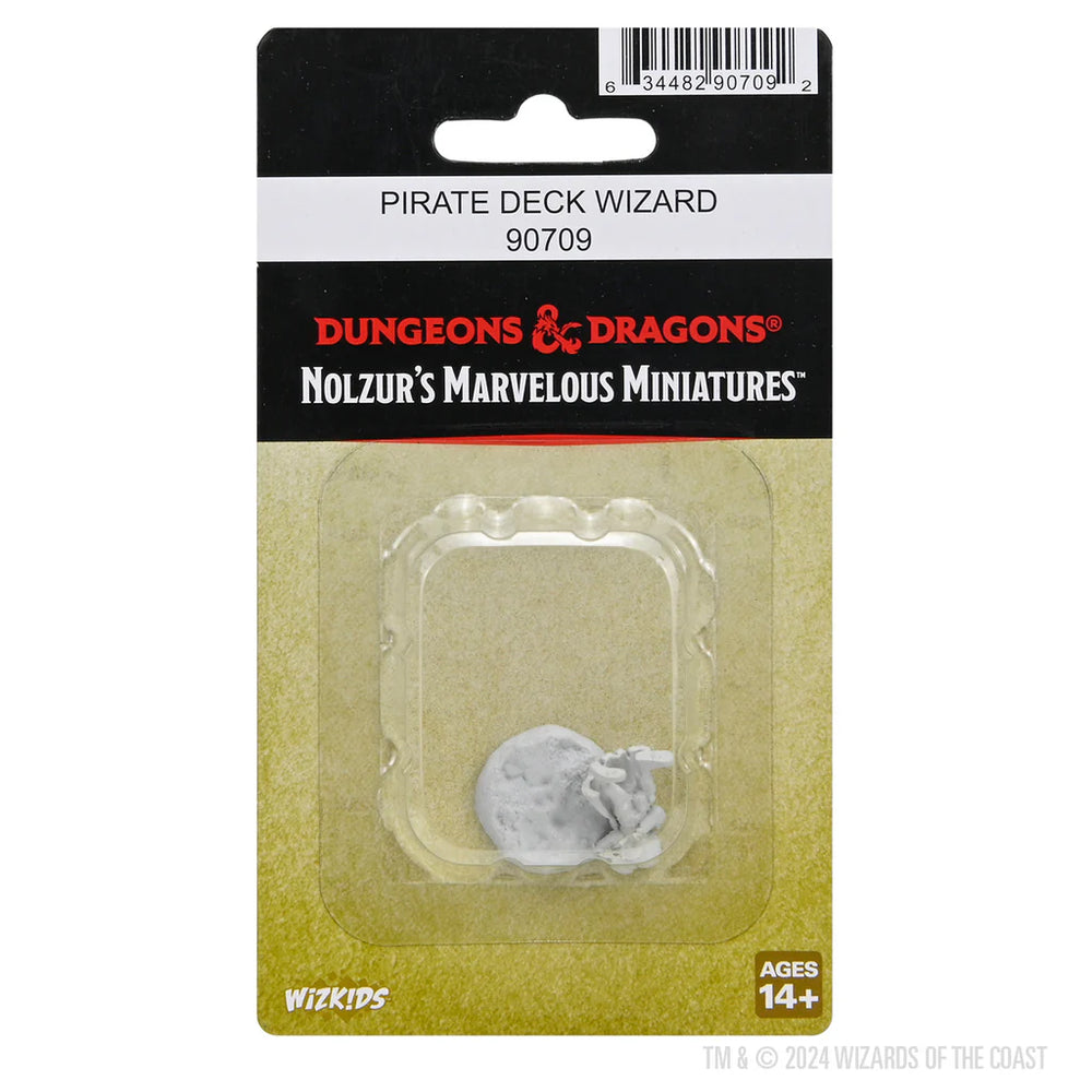 D&D Nolzur's Marvelous Miniatures: Pirate Deck Wizard