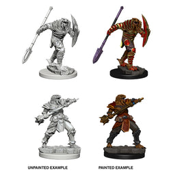 D&D Nolzur's Marvelous Miniatures: Dragonborn Male Fighter with Spear