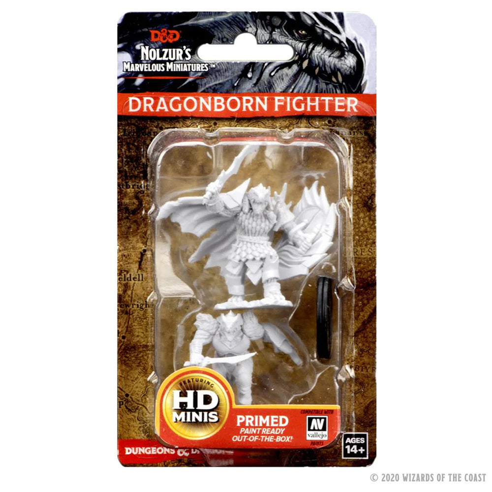 D&D Nolzur's Marvelous Miniatures: Dragonborn Fighter