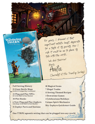 The Wandering Tavern: A Floating TTRPG Setting