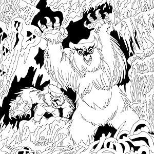 Dungeons & Dragons Adventures Outlined Coloring Book