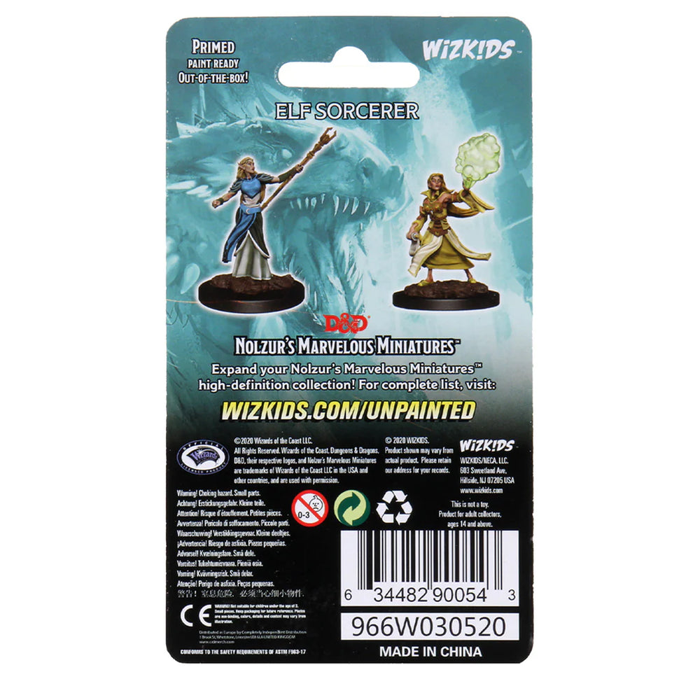 D&D Nolzur's Marvelous Miniatures - Female Elf Sorcerer