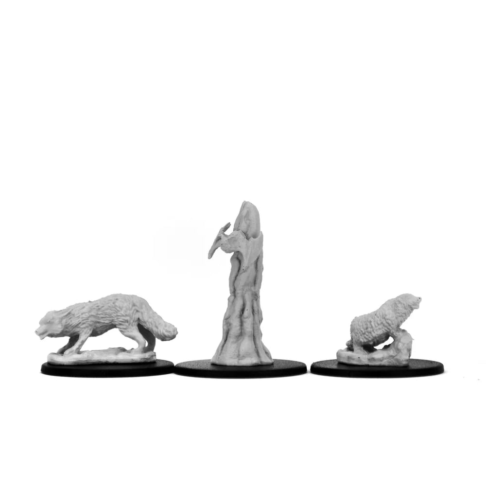Pathfinder Deep Cuts Unpainted Miniatures: Familiars