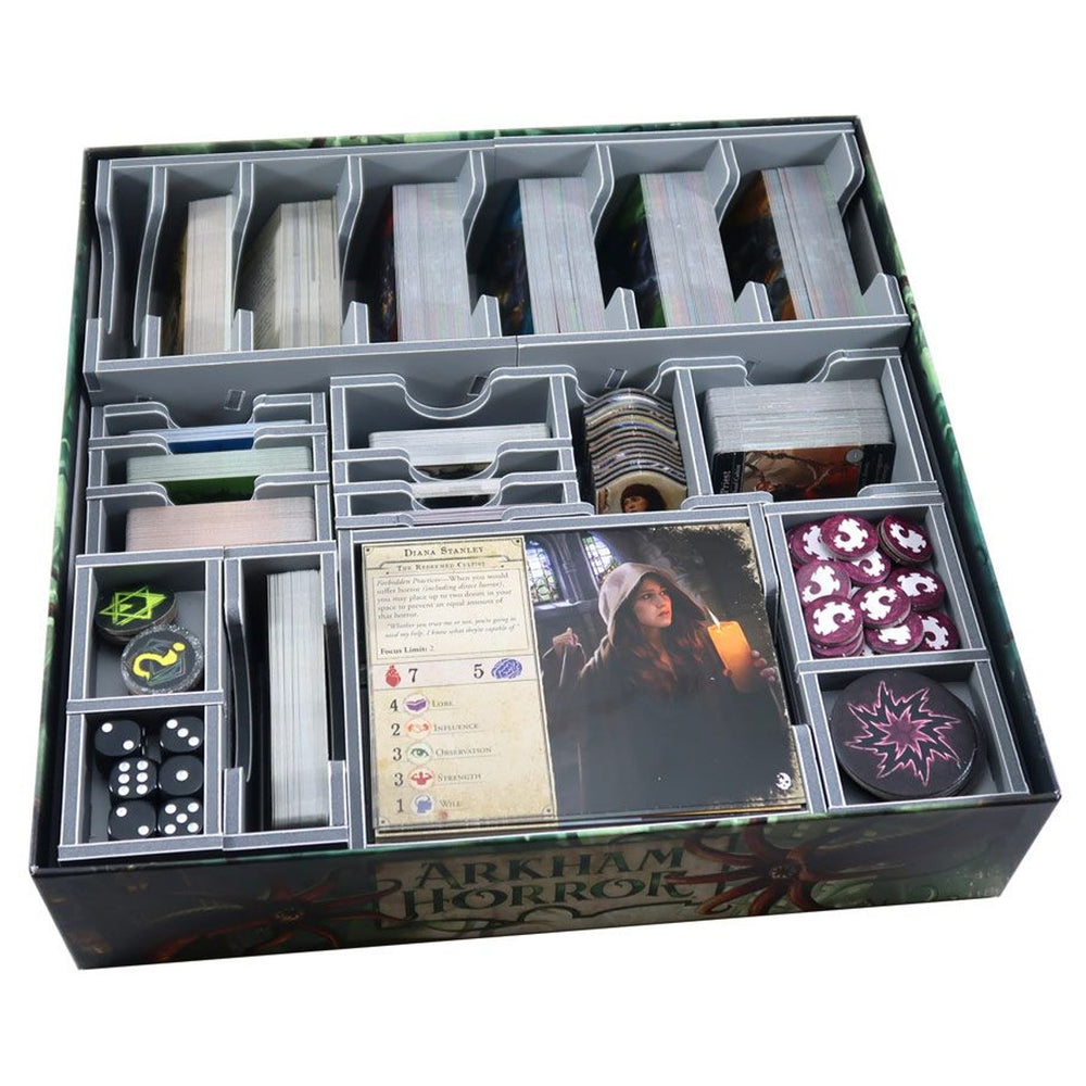 Box Insert: Arkham Horror Third Edition & Dead of Night Expansion