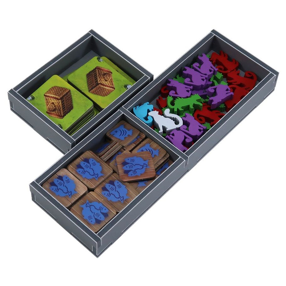 Box Insert: The Isle of Cats & Late Arrivals and Kickstarter Pack Expansions